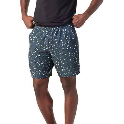 Smartwool Men's Merino Sport Lined 8 Inch Short - Small - Black Composite Print product image