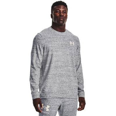 Under Armour Men's Rival Terry LC Crew - Medium - Onyx White / Onyx White product image