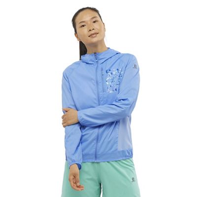 Salomon Women's Bonatti Cross Full Zip Hoodie - Medium - Provence product image
