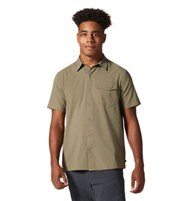Mountain Hardwear Men's Shade Lite SS Shirt - Medium - Stone Green product image