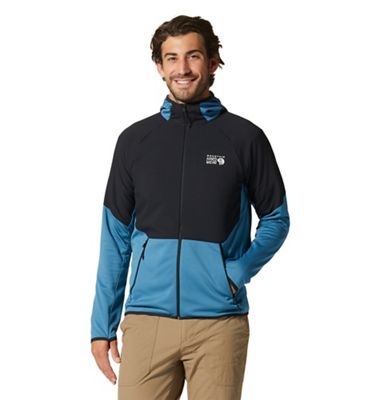 Mountain Hardwear Men's Stratus Range Full Zip Hoody - XL - Caspian product image