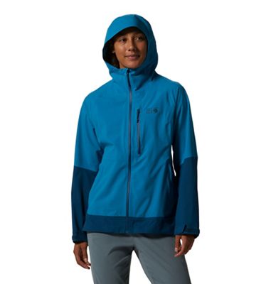 Mountain Hardwear Women's Stretch Ozonic Jacket - Large - Vinson Blue product image