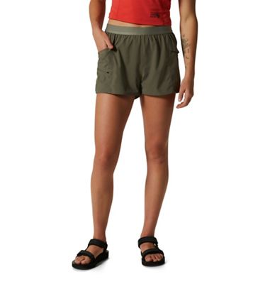 Mountain Hardwear Women's Trail Sender Short - Large - Stone Green product image