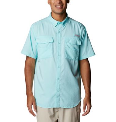 Columbia Men's Blood and Guts IV Woven SS Shirt - XS - Gulf Stream product image