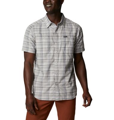 Columbia Men's Leadville Trail II SS Shirt - Medium - Columbia Grey Mad Ombre product image