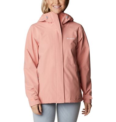 Columbia Women's Earth Explorer Shell Jacket - Medium - Coral Reef product image