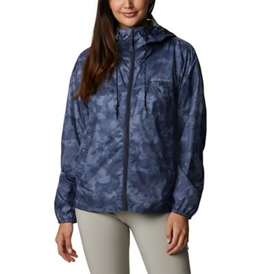 Columbia Women's Flash Challenger Novelty Windbreaker Jacket - XL - Nocturnal Typhoon Blooms Print product image