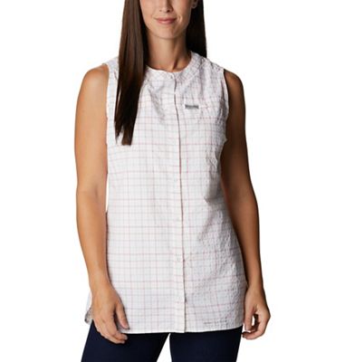 Columbia Women's Silver Ridge Novelty Tunic - Small - White Elevation Grid product image