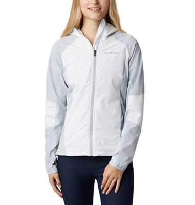 Columbia Women's Sweet As Softshell Hoodie - XL - White / Cirrus Grey product image