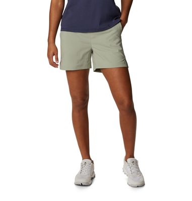 Columbia Women's On The Go 5 Inch Short - Large - Safari product image