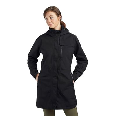 Outdoor Research Women's Aspire Trench Jacket - Medium - Black product image
