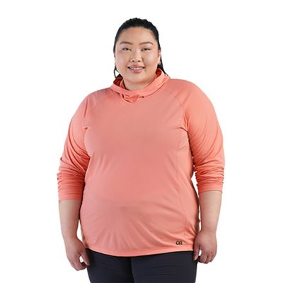 Outdoor Research Women's Echo Hoodie - Plus - 3X - Guava product image