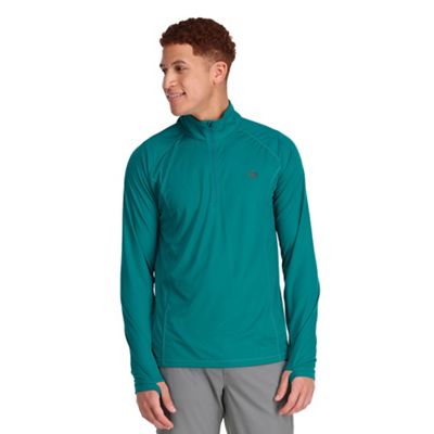 Outdoor Research Men's Echo Quarter Zip Top - XL - Deep Lake product image
