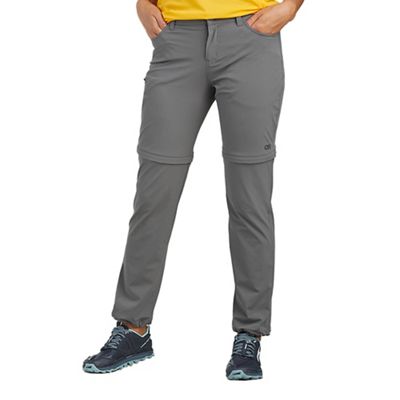 Outdoor Research Women's Ferrosi Convert Pant - 4 Regular - Pewter product image