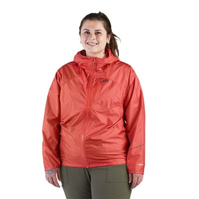 Outdoor Research Women's Helium Rain Jacket - Plus - 2X - Sunset product image