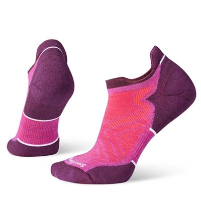 Smartwool Women's Run Targeted Cushion Low Ankle Sock - Large - Meadow Mauve product image