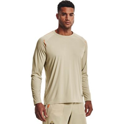 Under Armour Men's UA Terrain Longsleeve - Large - Khaki Base / Black product image