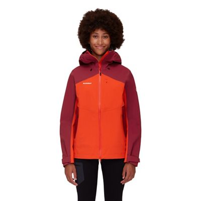 Mammut Women's Alto Guide HS Hooded Jacket - Large - Hot Red / Blood Red product image