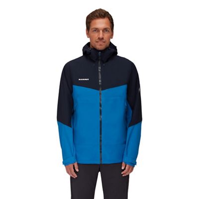 Mammut Men's Convey Tour HS Hooded Jacket - Large - Ice / Marine-S22 product image