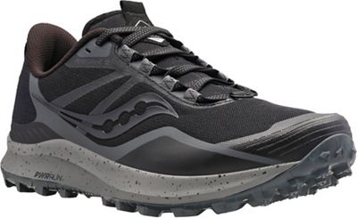 Saucony Men's Peregrine 12 Shoe - 10 - Black / Charcoal product image