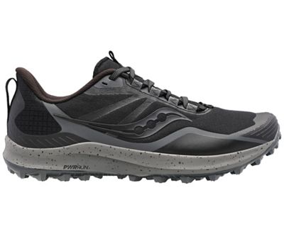 Saucony Women's Peregrine 12 Shoe - 8 - Black / Charcoal product image