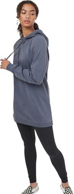 Tentree Women's French Terry Oversized Hoodie Dress - Medium - Periscope Grey product image