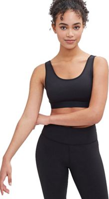 Tentree Women's Inmotion Double Scoop Bra - Large - Meteorite Black product image