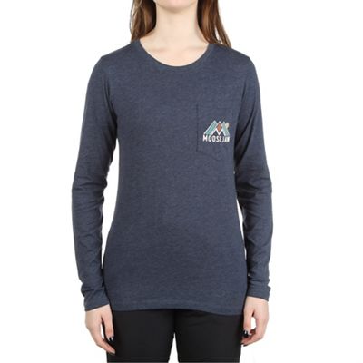 Moosejaw Women's Club Sandwich LS Pocket Tee - Small - Midnight product image