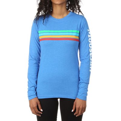 Moosejaw Women's Original Stripe LS Tee - Small - Royal Blue product image