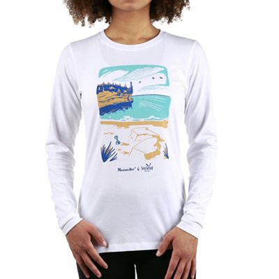 Moosejaw x Sea Grant Collab Women's LS Tee - Large - White product image