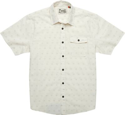 Howler Brothers Men's San Gabriel Shortsleeve - Medium - Sunrise Jacquard / Sandstone product image