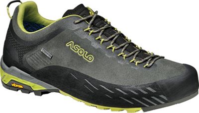 Asolo Men's Eldo Lth GV Shoe - 9.5 - Graphite / Green Oasis product image