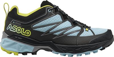 Asolo Women's Softrock Shoe - 7.5 - Black / Celadon / Safety Yellow product image