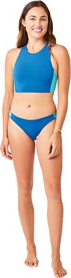 Carve Designs Women's Sanitas Colorblock Bottom - Small - Royal Blue with Ceramic / Kaleidoscope product image