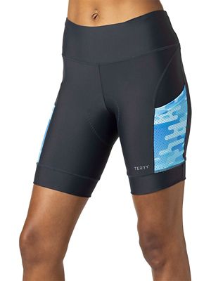 Terry Women's Soleil 8.5 Inch Short - Large - Charcoal / Digi Sky product image