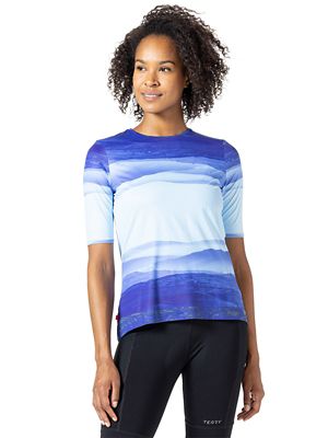 Terry Women's Soleil SS Flow Top - Large - Skyscape product image