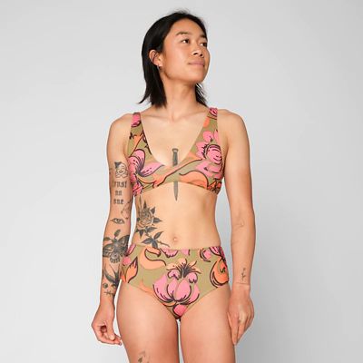 Seea Women's Brasilia High Waist Bikini Bottom - Small - Freya product image