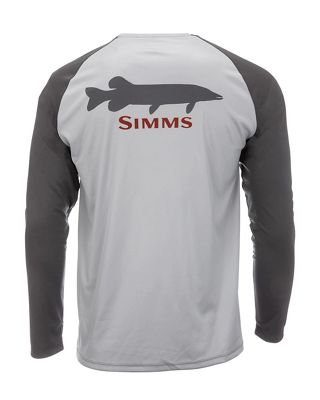 Simms Men's Tech Tee - Artist Series - Medium - Musky / Sterling / Steel product image