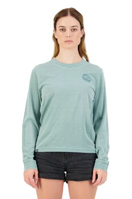 Mons Royale Women's Icon Relaxed LS Top - Large - Washed Sage product image