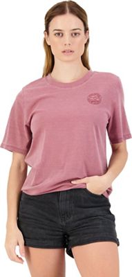 Mons Royale Women's Icon Relaxed Tee - Medium - Washed Berry product image