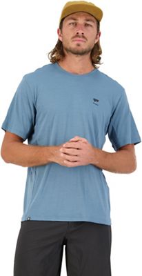 Mons Royale Men's Tarn Merino Shift T-Shirt - Medium - Blue Slate product image