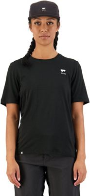 Mons Royale Women's Tarn Merino Shift Tee - Medium - Black product image