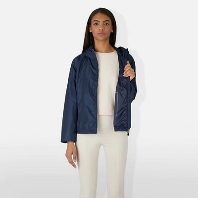 Save The Duck Women's Hope Hooded Jacket - Small - Navy Blue product image