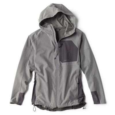 Orvis Men's Pro Lt Softshell Hoodie - Medium - Granite product image