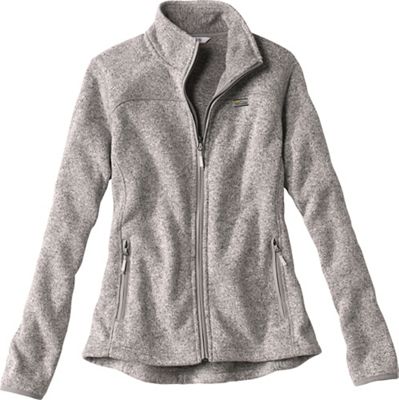 Orvis Women's Sweater Fleece Jacket - Small - Grey product image