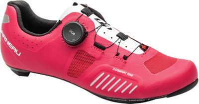 Louis Garneau Women's Carbon XZ Shoe - 41.5 - Dark Pink / Black