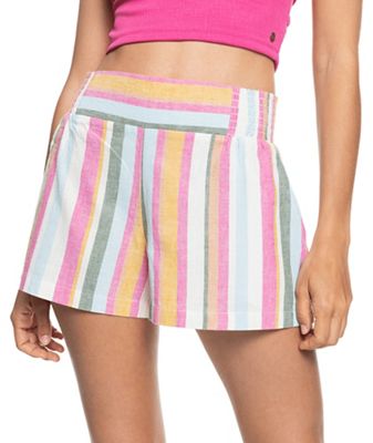 Roxy Women's Handmade Life Stripe Short - Medium - Snow White Sun Struck product image