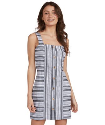 Roxy Women's Next Door Dress - Small - Anthracite River Stripe product image