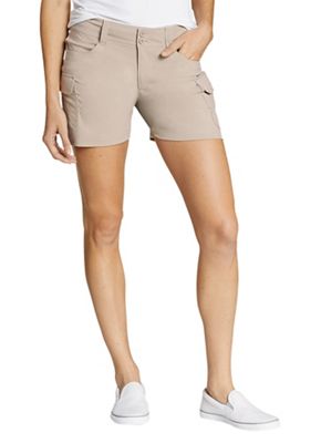 Eddie Bauer Travex Women's Sight Scape Horizon 2.0 Cargo Short - 4 - Stone product image