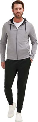 Rhone Men's Spar Full Zip Hoodie - Large - Smoked Pearl Heather product image